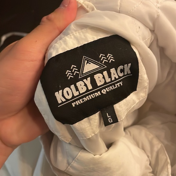 Kolby Black techwear jacket partial zip - Picture 4 of 4